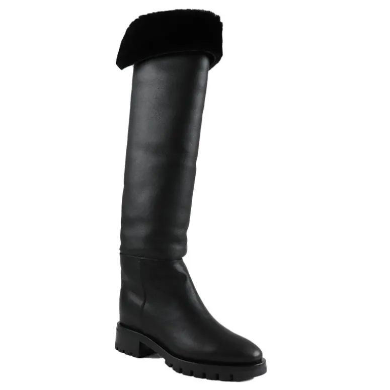 SANTONI lange laarzen 59520rocwpn01